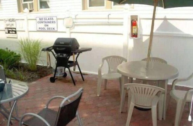 Professionally decorated with in ground pool. 1 1/2 blocks to the beach, boardwalk and shopping. Assigned off street parking!