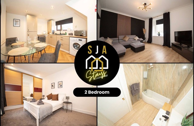 Queen Street Stay - SJA Stays - Modern 2 Bed Apart