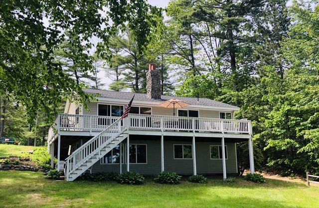 Quiet Cove On Pristine Sebago Lake, 5 BR, Beach, Dock