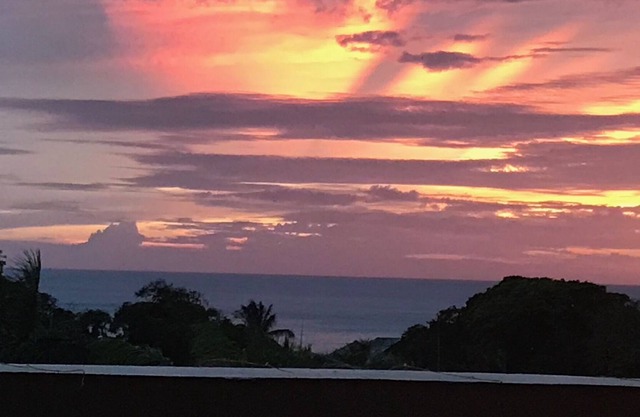 Quiet, tranquil condo with gorgeous ocean views and sunsets