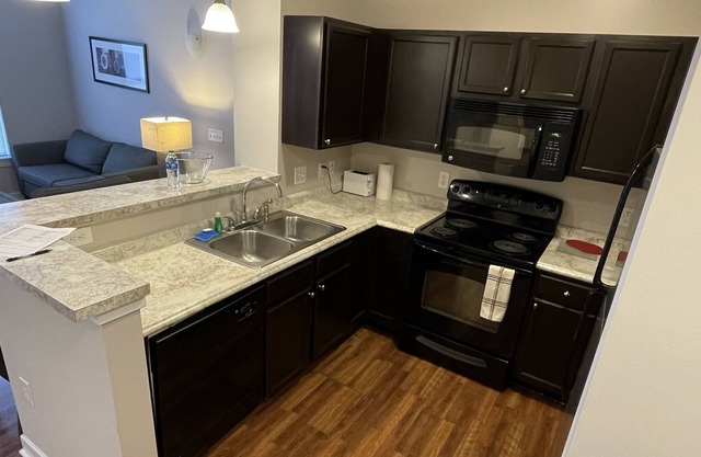 RARE 1 bedroom with DEN + 2 full baths in Carmel!