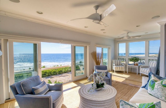 Rare Sea Bright Oceanfront Oasis, Steps to Beach!