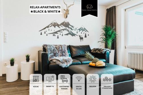 Relax Apartment Black & White