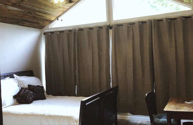 Relax by the pool at this retreat near parks, kayaking, and downtown.