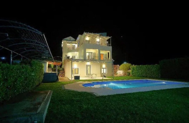Relax in the private Luxury Villa Dion and enjoy your vacation in Messinia.