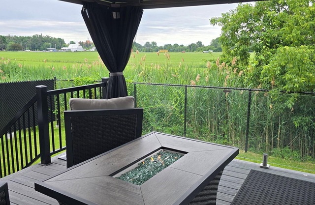 Relax with the whole family at this peaceful place to stay.