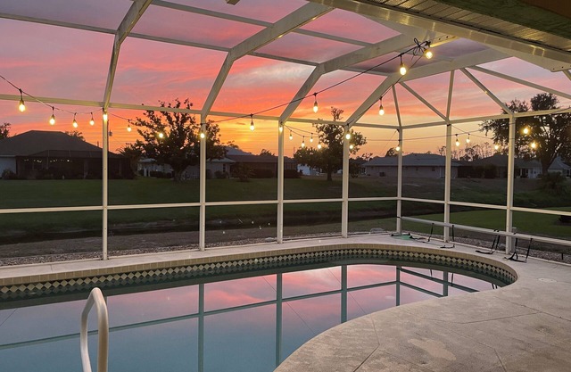 Relaxing, Open, 3-Bedroom Pool Home on Canal Close to Beaches, Golf, Parks