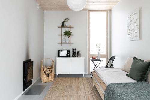 Relaxing room with sauna