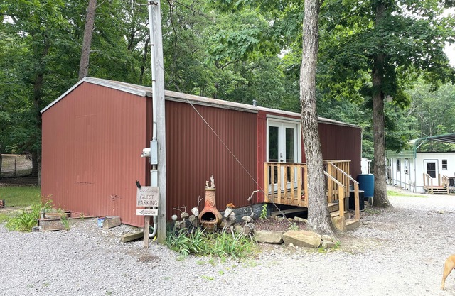 Remodeled Studio house on a farm