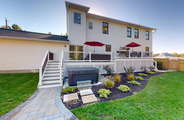 Renovated, dog-friendly home with private pool, hot tub & stunning backyard