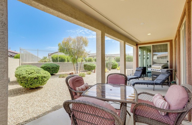 Resort Amenities & Patio at 55 + Goodyear Escape!