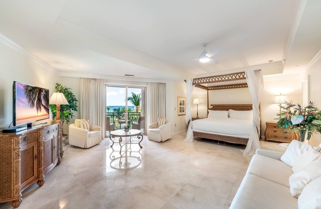Resort Ocean View Apartment steps away from 7 Mile Beach at The Ritz-Carlton