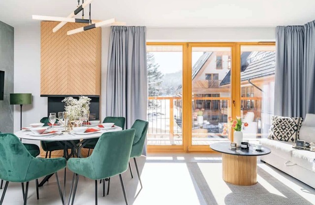 Rest in a mountain enclave in the Kościelisko