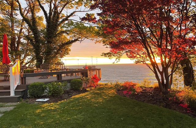 Retreat Yourself at this Lakefront Home, Near Bike & Wine Trails on Lake Erie