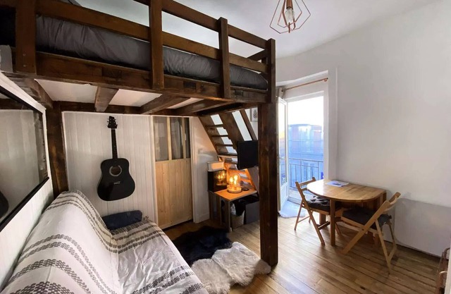Rioulet Residence 1 - Beautiful studio with mezzanine and balcony close to the center of Barèges