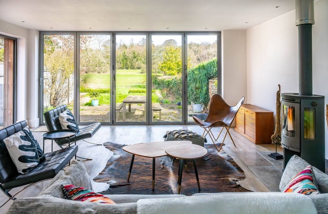 River Cottage - flint cottage in rural village location with stylish interiors