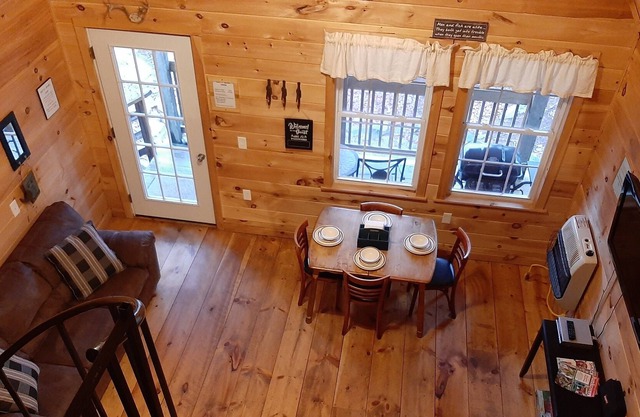 River front cabin in Western Maine Mountains