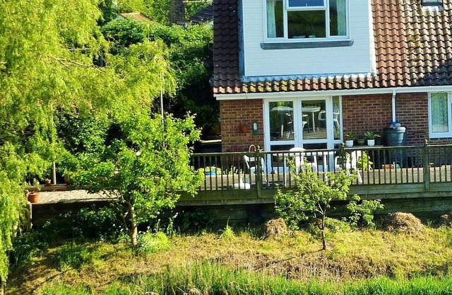 River Fronted Self Contained Annex With Panoramic Views in a peaceful location.