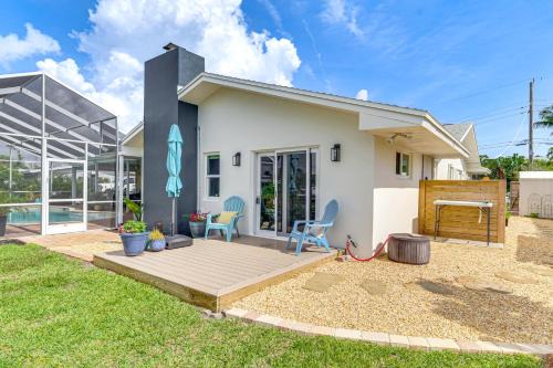 Riverfront Apt with Boat Dock in Melbourne Beach!