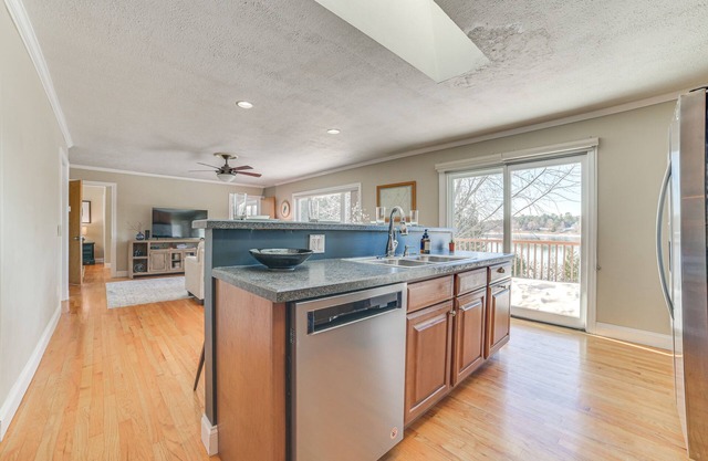 Riverfront Cheboygan Home w/Deck & Boat Dock!
