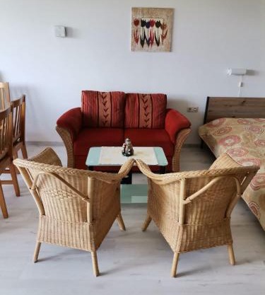 Rolligerechtes Appartement mit Terrasse und Garten