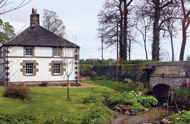 Romantic Haughton Castle, a Grade 1 listed building, dates from the peaceful era of 1260.