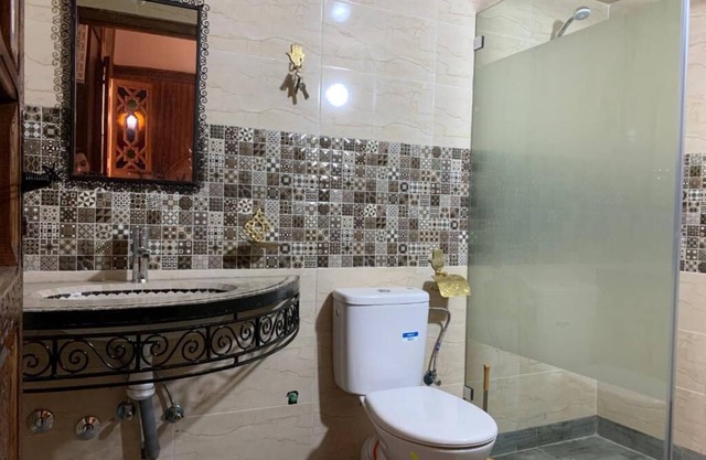 Room for up to 4 people in a Riad renovated in the Moroccan architectural style
