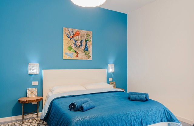 Room 'Lampedusa' with Balcony, Wi-Fi and Air Conditioning