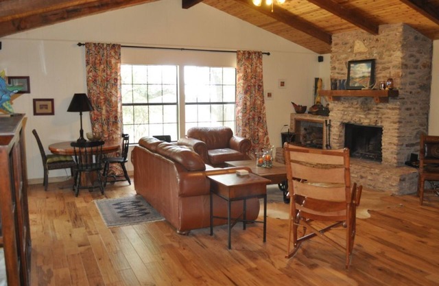 Roomy ranch home in a rural setting.