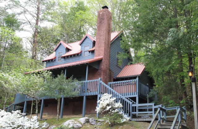Rooster's Perch Cabin at Country Manor Acres in Townsend, TN