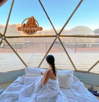 RUM WINGS BUBBLES lUXURY CAMP