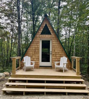 Rustic Cabin in Maine Woods-The Beech