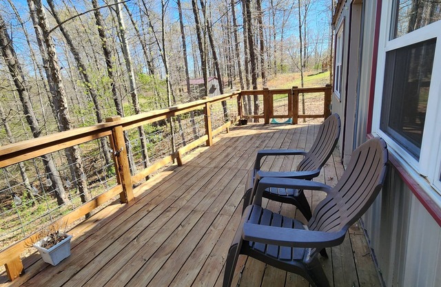 Rustic Haven in the Woods: Intimate Getaway for Two with Charming Amenities!