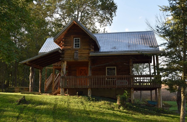 Rustic Hunting Cabin located on a Working Farm