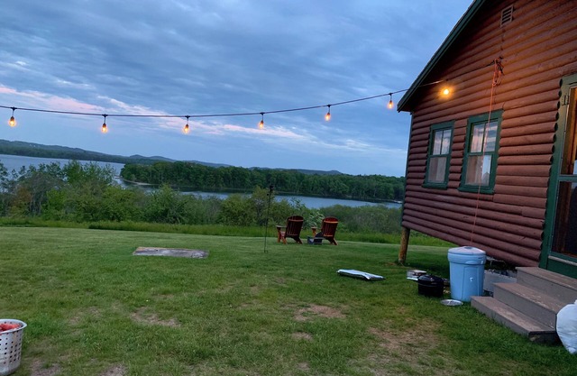 Rustic Maine Cottages with glorious water view, path to our shoreline