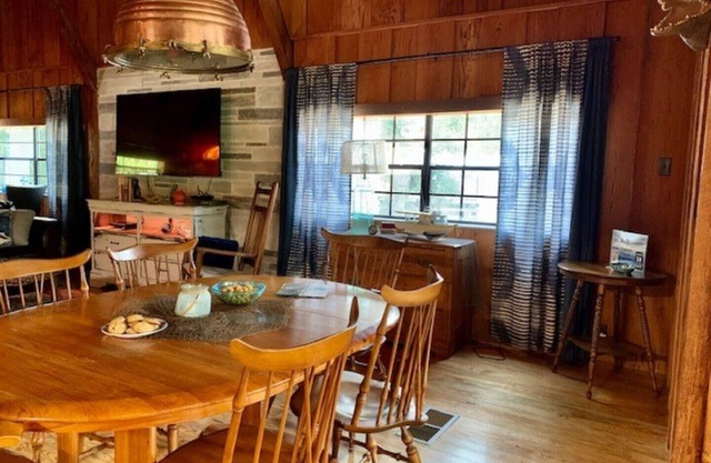 Rustic newly remodeled River House on working fish house property . Gulf access
