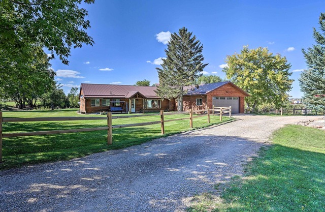 Rustic Spearfish Cabin on 12-Acre Trout Farm