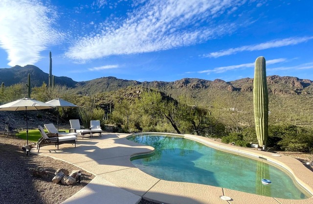 Saguaro Canyon – Luxury Desert Escape with Heated Pool, Spa & Stunning Views