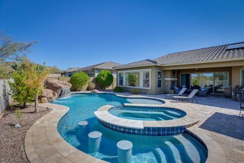 Saltwater Pool and Swim-Up Bar Goodyear Oasis!