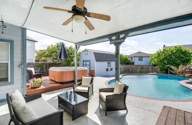 San Antonio Home with Private Hot Tub and Pool!