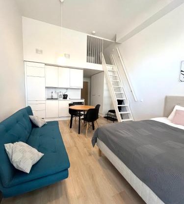 Scandinavian loft 1BR apartment near city centre