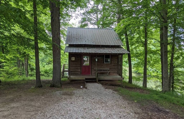 "Scruggs" Deluxe Camping Cabin #7 | Pet Friendly