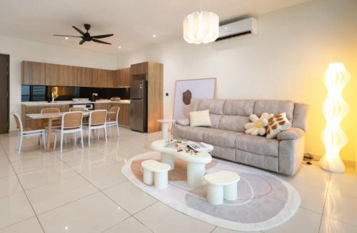 Sea View Cozy 2BR Green Haven -Permas Masai CIQ -7 to 9pax