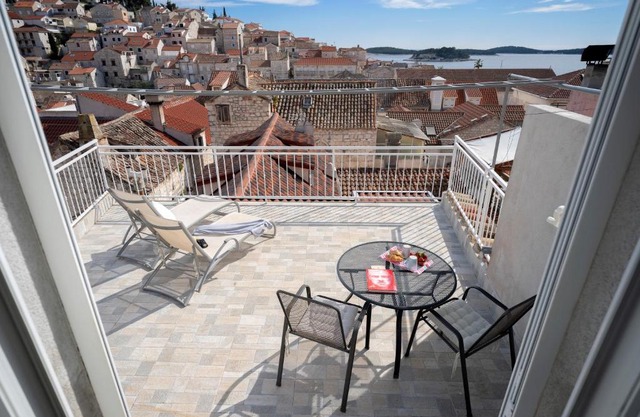 Sea view from the center of Hvar