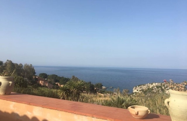 Sea view villa with private beach