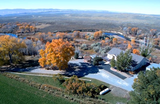 Secluded Home on River near Lander - "It's MORE than OK in WY!" - Best Views!