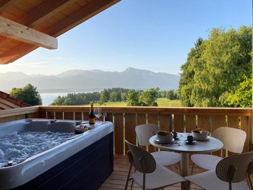 See I Jacuzzi I Balkon I Parkplatz I Bio Hof I TV