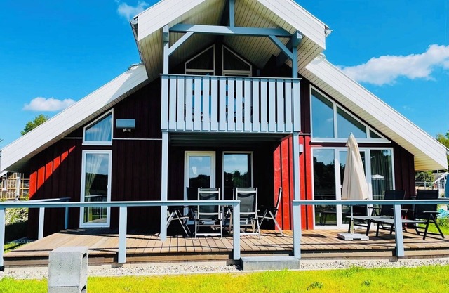 Seeschwalbe Classic 306 - Großzügiges Ferienhaus mit Eigener Sauna und Whirlpool