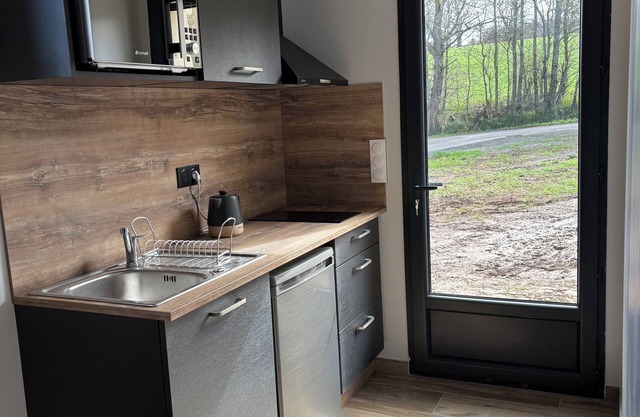 Self-contained studio in family home