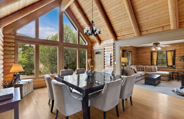Serene Spacious Log Home | San Juan Mountain Views | Pet-Friendly